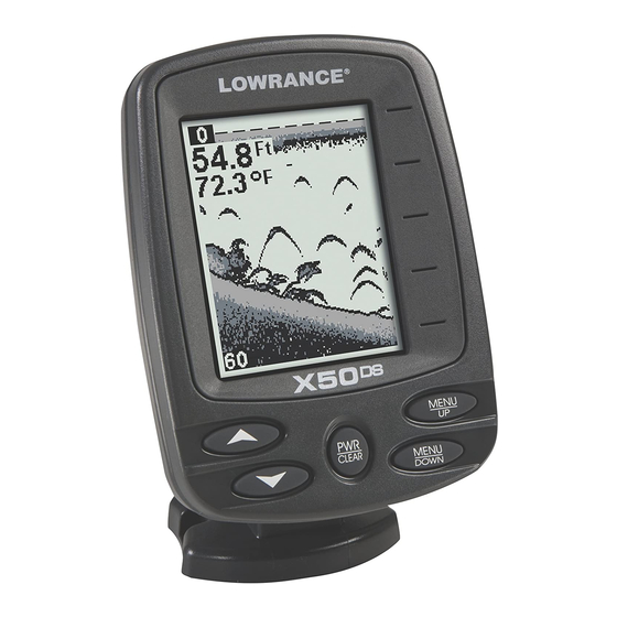 Lowrance X50 DS Manuals