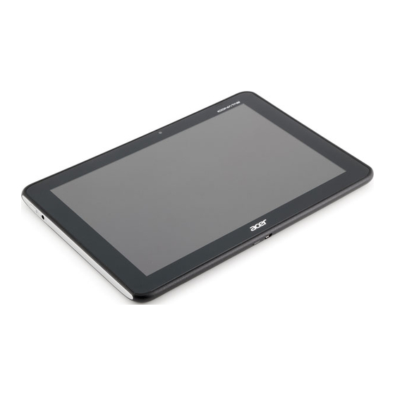 ACER Iconia TAB A701 Manuals