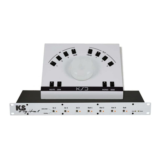 KS DIGITAL MONTREUX Manual