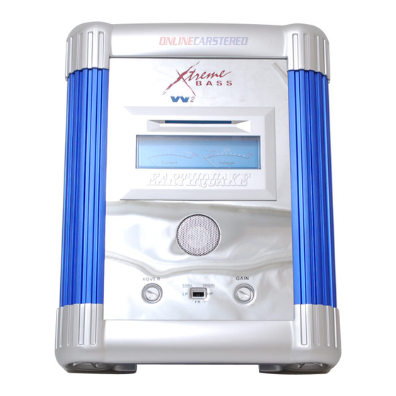 Earthquake Xtreme 300W.2 Manuals