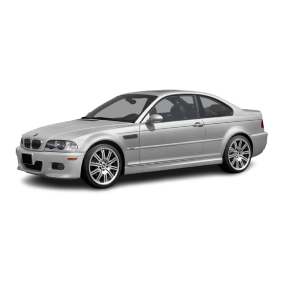BMW 2006 M3 Owner's Manual