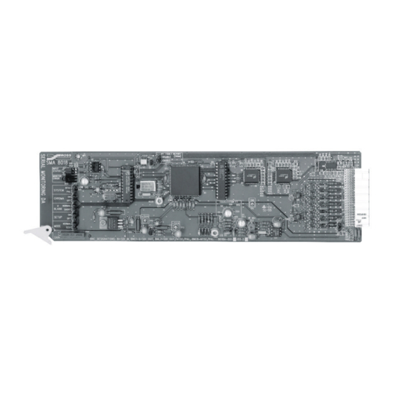 Ross SMA-8018 User Manual