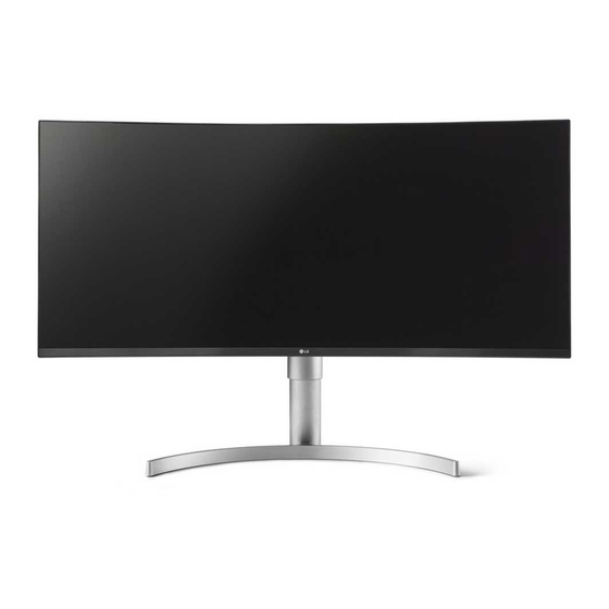 LG 35WN75C-W Owner's Manual