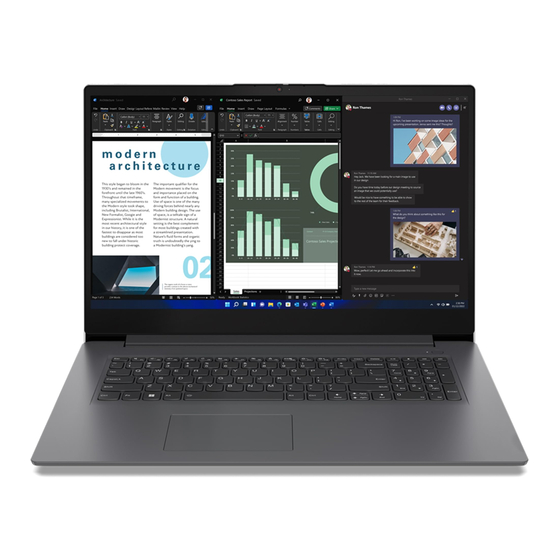 Lenovo V17 Gen 3 Hardware Maintenance Manual