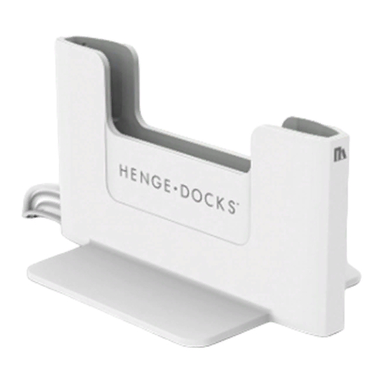 Henge Docks Vertical Docking Station User Manual