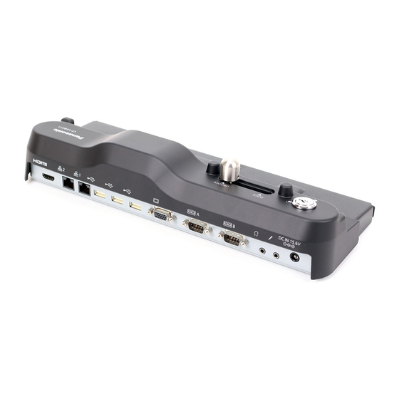 Panasonic CF-VEB311U Desktop Dock Manuals