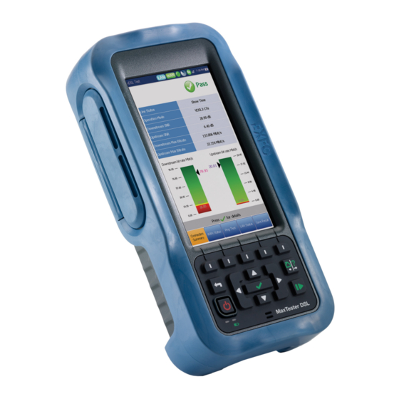 EXFO  MaxTester DSL User Manual