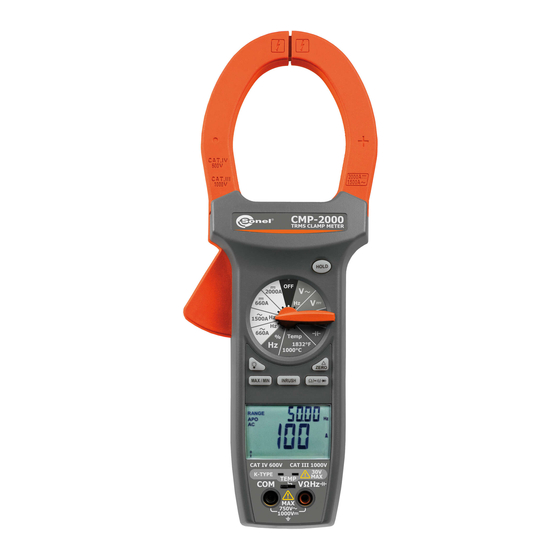 Sonel CMP-2000 User Manual