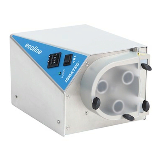 Ismatec 380 AD Operating Manual