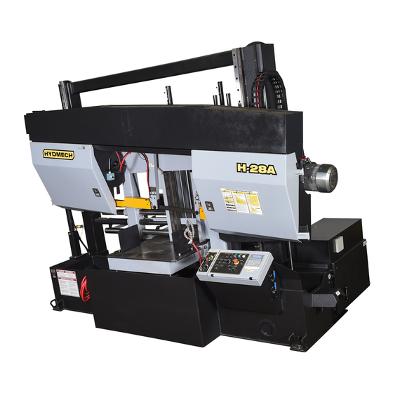 User Manuals: Hyd-Mech H28A-120 Horizontal Band Saw
