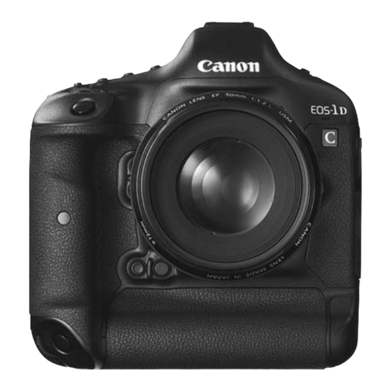 Canon EOS-1D X Instruction Manual