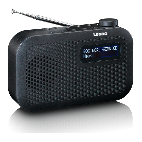 LENCO PDR-016 User Manual