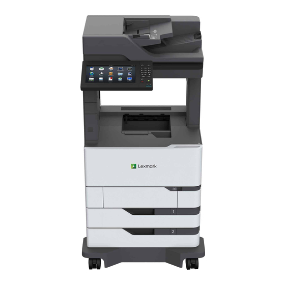 Lexmark MX820 User Manual
