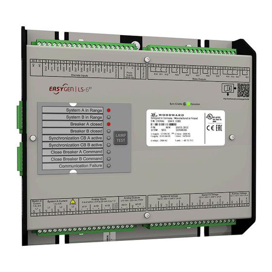 Woodward easYgen LS-6XT Technical Manual