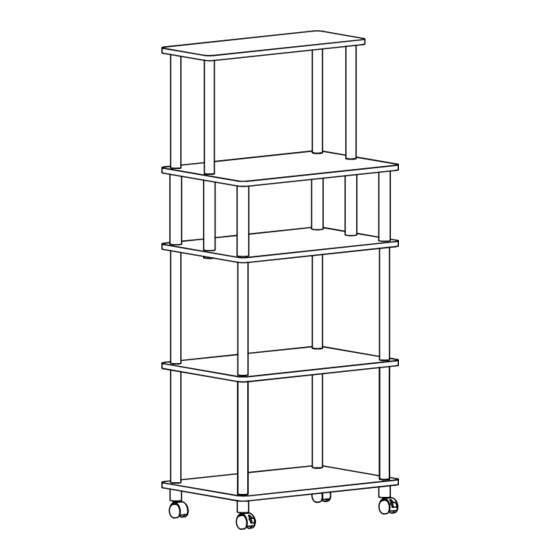 Furinno 21025 Assembly Instruction