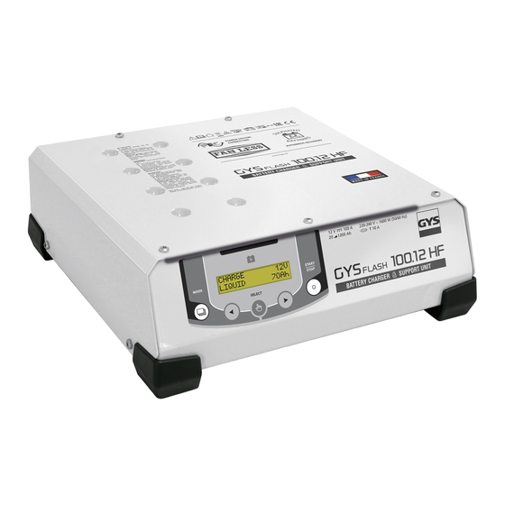 GYS GYSFLASH 100.12 HF Manual