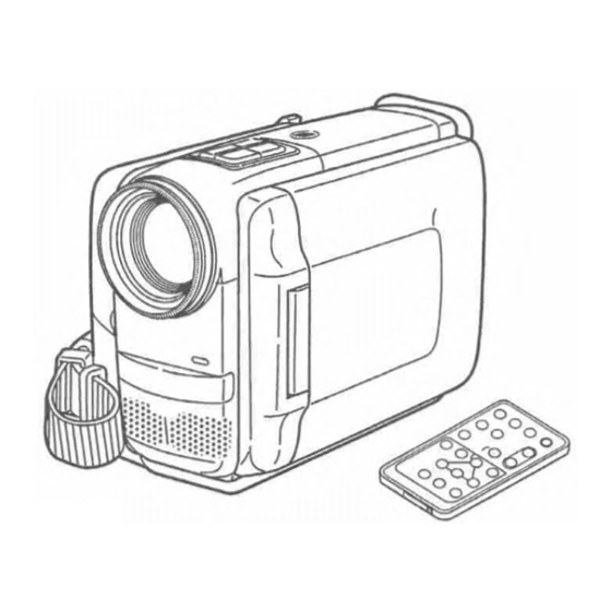 Panasonic Digital Palmcorder PalmSight PV-DV710 Operating Instructions Manual