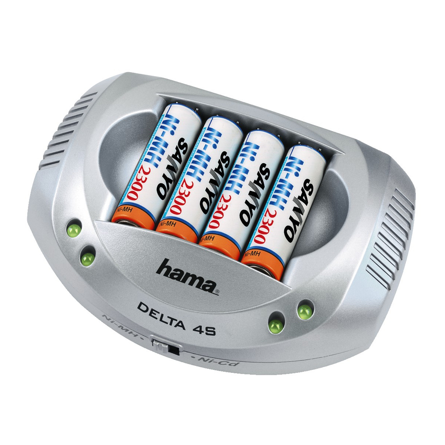Hama Delta 4 S Operating Instructions