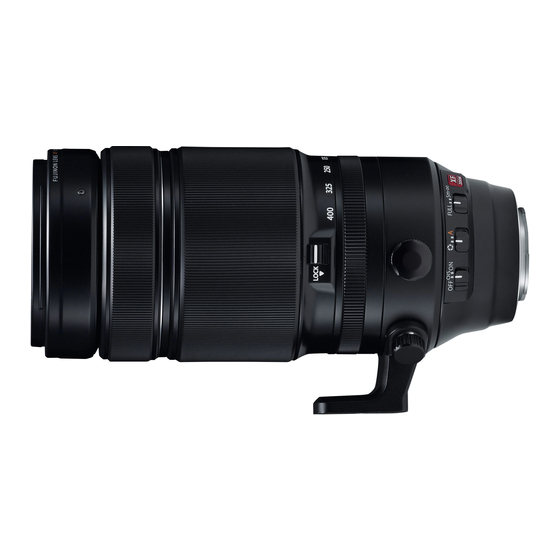 FujiFilm XF100-400mm F4.5-5.6 RLM OIS WR Manuals