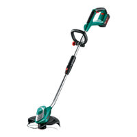 Bosch AdvancedGrassCut 36 Original Instructions Manual