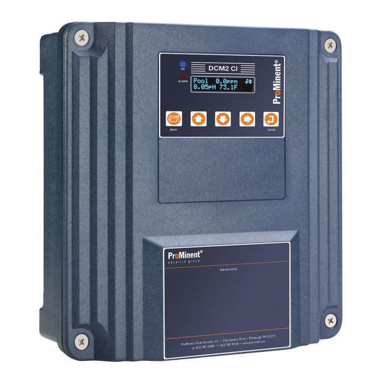 ProMinent DCM 2 Series Installation Manual