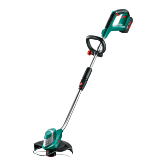Bosch AdvancedGrassCut 36 Original Instructions Manual