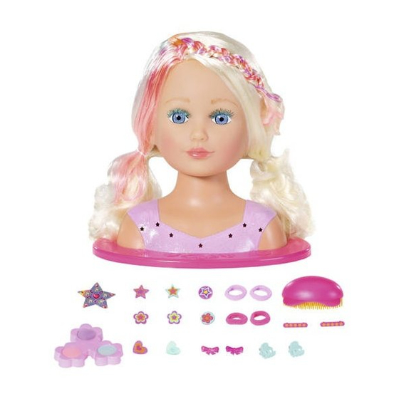 Zapf Creation BABY born Sister Styling Creative Head Manual