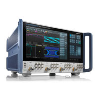Rohde & Schwarz ZNA67 Series User Manual