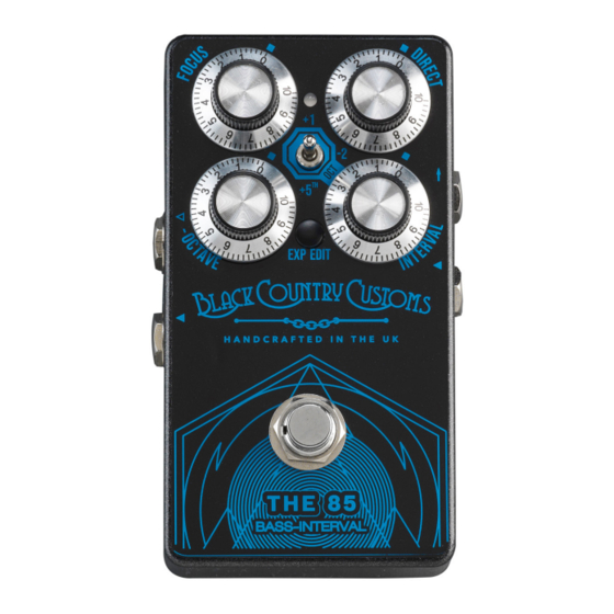 Black Country Customs THE 85 Manual
