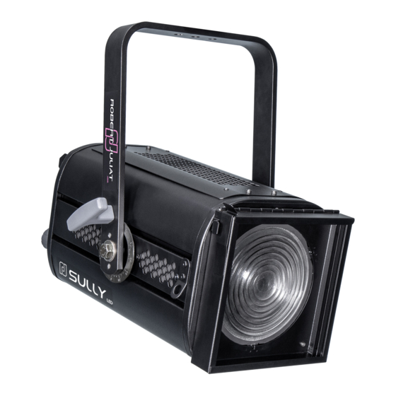 Robert Juliat SULLI 305LF Quick Start Manual