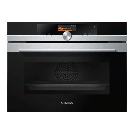 Siemens CS636GB 1 Series Instruction Manual
