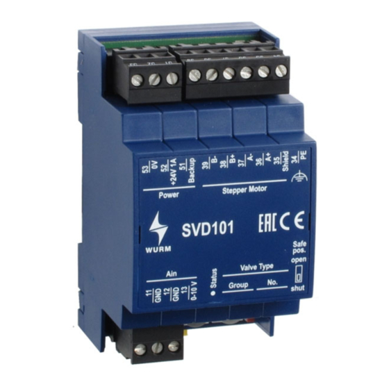 WURM SVD001 Quick Start Manual