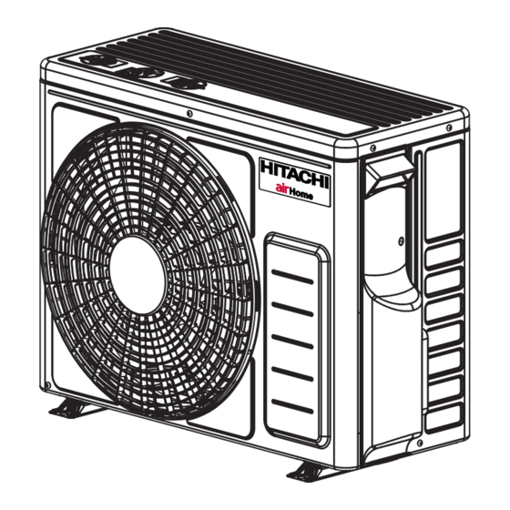 Hitachi airHome 500 GH Series Manuals