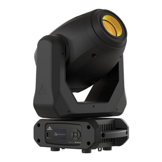 ProLights Jet Spot 120 Manuals
