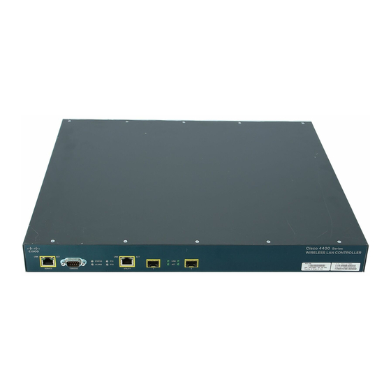 Cisco 4404 - Wireless LAN Controller Manuals