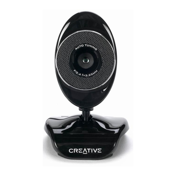 Creative Live Cam Video IM Pro VF0410 Manual