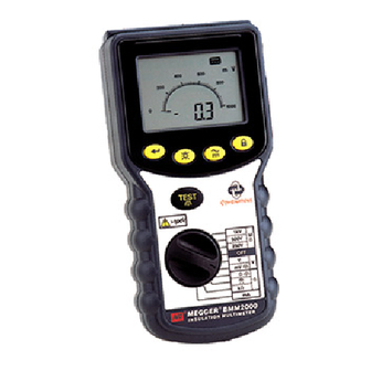 Megger BMM2000 Series User Manual