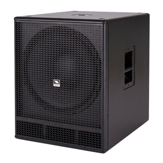PROEL SW118A User Manual