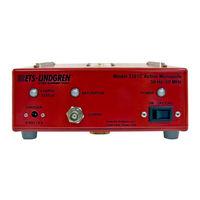 ETS-Lindgren 3301C User Manual