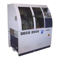Tornos DECO 7e/10e Manual