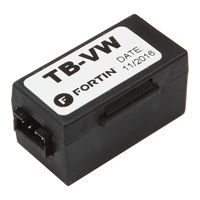 Fortin EVO ALL TB-VW Stand Alone Installation