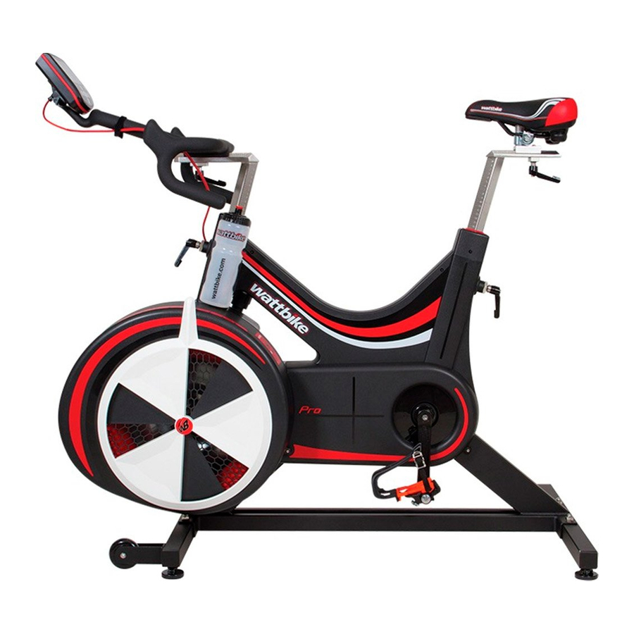 Wattbike Pro/Trainer Quick Start Manual