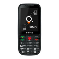 Sigma Mobile Comfort 50 elegance3 SIMO Manual