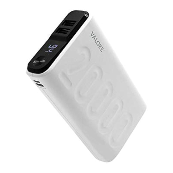 Valore TRU20A Quick Start Manual