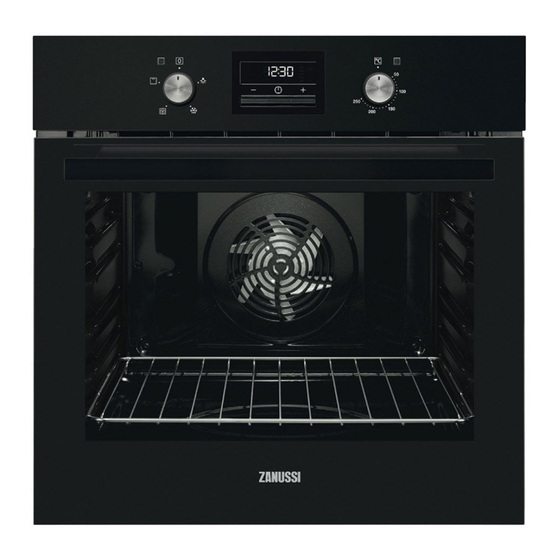Zanussi ZOB35471XK User Manual