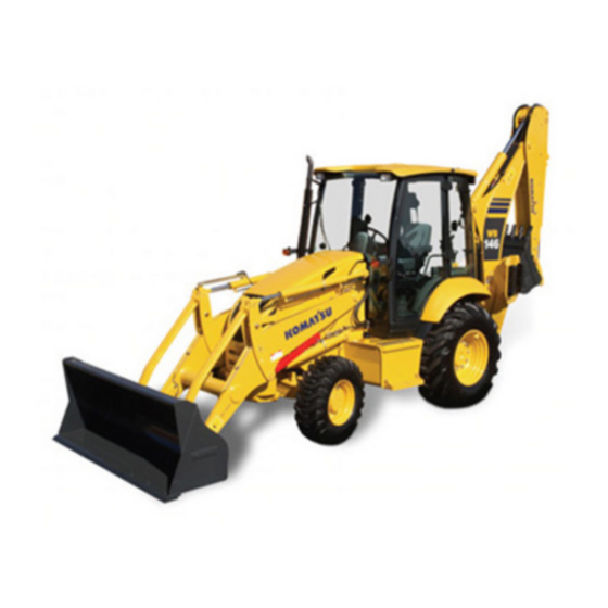 Komatsu WB146-5 Shop Manual