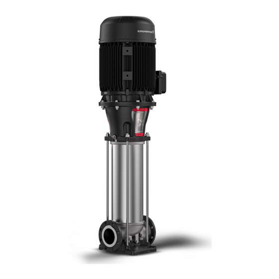 Grundfos CR 95 Installation And Operating Instructions Manual
