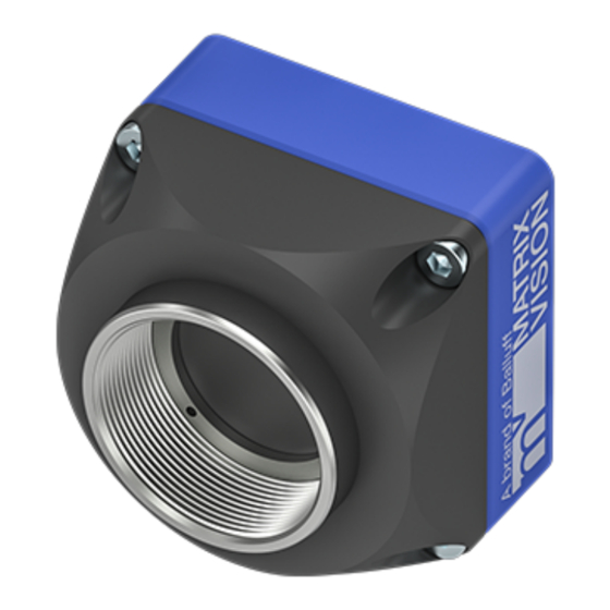 Balluff MATRIX VISION mvBlueNAOS Technical Manual