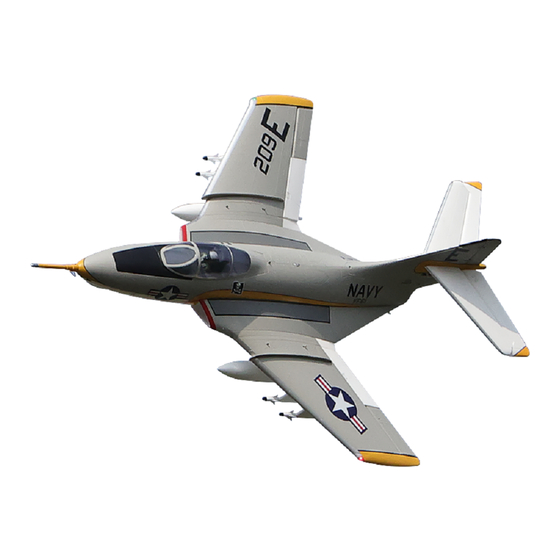Freewing F9F-8 Cougar RC Jet Airplane Manuals