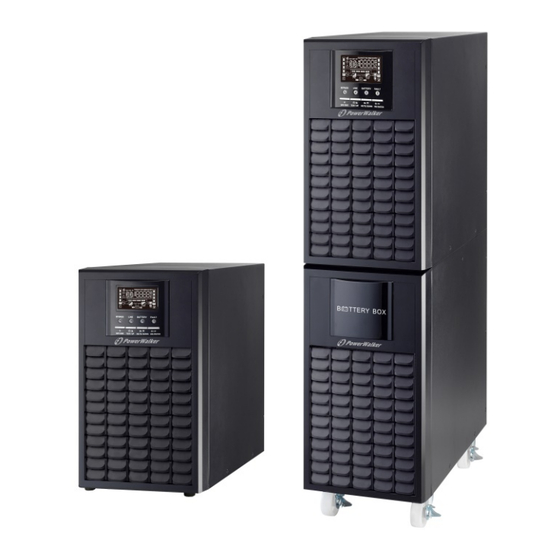PowerWalker VFI 10000 CG PF1 Manual